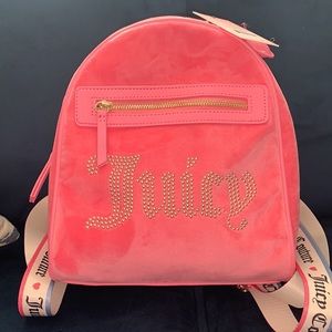 Juicy couture pink backpack 🎒